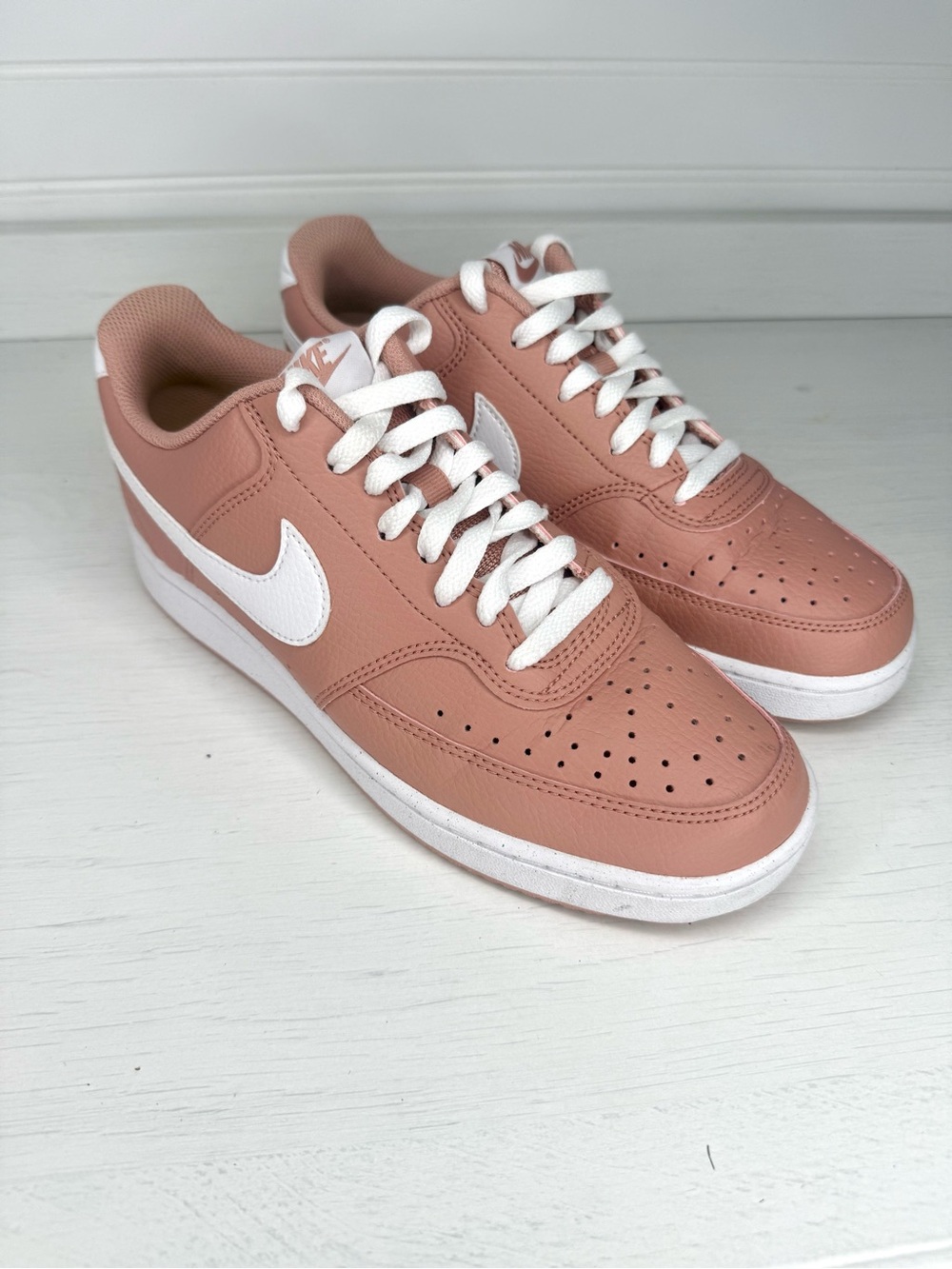 Nike Court Vision Low 'Rose Whisper' Size 8.5 Womens VNDS